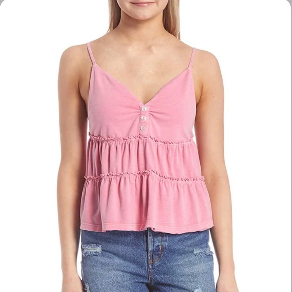 ✨4 for $20✨C&V Chelsea & Violet V-Neck Babydoll Top